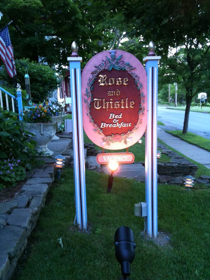 Rose & Thistle Bed & Breakfast Cooperstown Exteriör bild